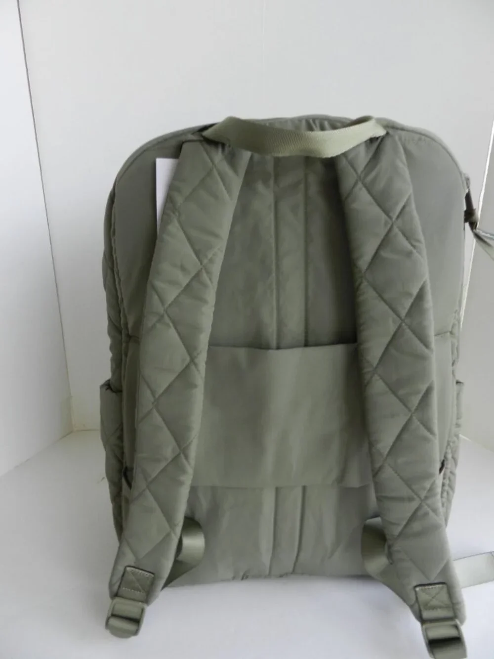 Vera Bradley Ultralight Essential LARGE Backpack Laptop Backpack in Sage